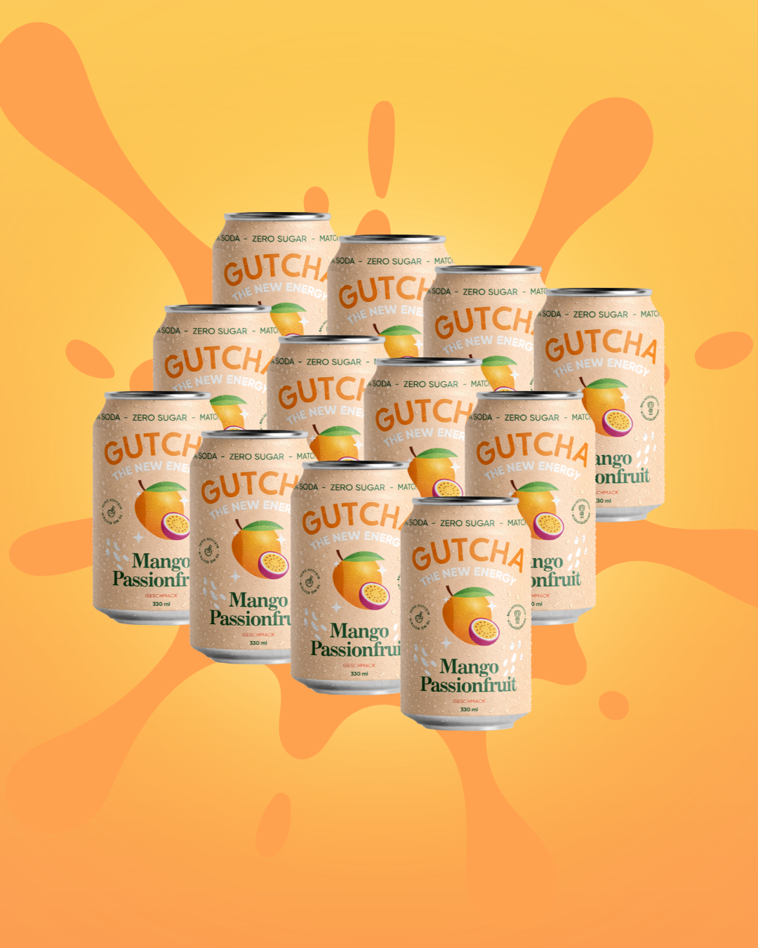 12x White Peach + 12x Mango Passionfruit